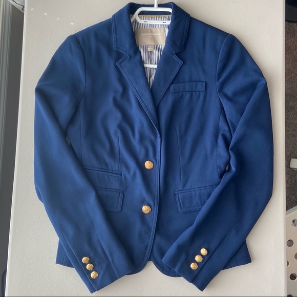 Banana Republic Navy Blazer + Jackson Fit Pantsuit - Picture 2 of 6